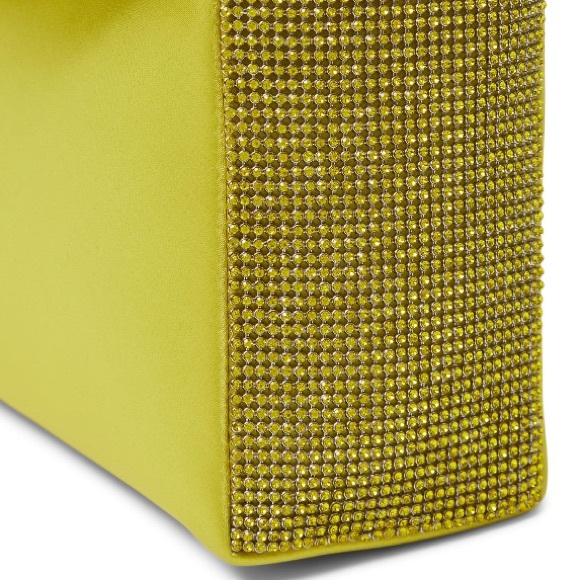 NWT Kate Spade New York Afterparty Satin and Crystal Embellished Shoulder Bag - Picture 4 of 5